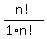 n%21%2F%281%2An%21%29