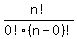 n%21%2F0%21%28n-0%29%21