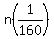 n%281%2F160%29