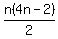 n%284n-2%29%2F2