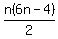 n%286n-4%29%2F2