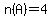 n%28A%29=4