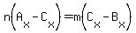 n%28A%5Bx%5D+-+C%5Bx%5D%29+=+m%28C%5Bx%5D+-+B%5Bx%5D%29