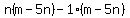n%28m-5n%29-1%28m-5n%29