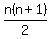 n%28n%2B1%29%2F2