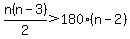 n%28n-3%29%2F2%3E180%28n-2%29