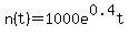 n%28t%29+=+1000e%5E0.4t
