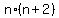 n%2A%28n+%2B+2%29