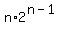 n%2A2%5E%28n-1%29