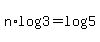 n%2Alog%283%29+=+log%285%29