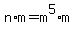 n%2Am=m%5E5%2Am