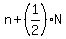 n%2B%281%2F2%29N%29+=+48