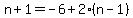 n%2B1=-6%2B2%28n-1%29