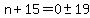 n%2B15=0%2B-+19