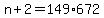 n%2B2=149%2A672