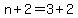 n%2B2=3%2B2