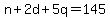 n%2B2d%2B5q=145