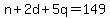 n%2B2d%2B5q=149