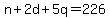 n%2B2d%2B5q=226