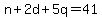 n%2B2d%2B5q=41