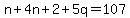 n%2B4n%2B2%2B5q=107