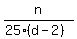 n%2F%2825%28d-2%29%29
