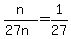 n%2F%2827n%29=1%2F27