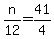 n%2F12+=+41%2F4