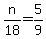 n%2F18+=+5%2F9