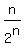 n%2F2%5En