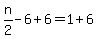 n%2F2-6%2B6=1%2B6