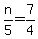 n%2F5=7%2F4