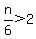 n%2F6+%3E++2