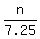 n%2F7.25