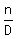 n%2FD
