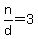 n%2Fd=3