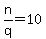 n%2Fq=10