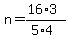 n=%2816%2A3%29%2F%285%2A4%29