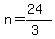 n=%2824%29%2F%283%29