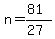 n=%2881%29%2F%2827%29
