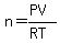 n=%28PV%29%2F%28RT%29