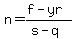 n=%28f-yr%29%2F%28s-q%29