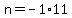 n=-1%2A11