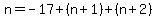 n=-17%2B%28n%2B1%29%2B%28n%2B2%29