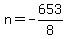 n=-653%2F8