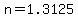 n=1.3125