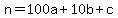 n=100a%2B10b%2Bc