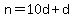 n=10d%2Bd
