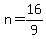 n=16%2F9