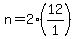 n=2%2A%2812%2F1%29